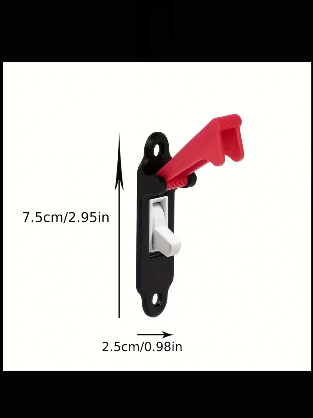 Fake Missile Launcher Light Switch Cover – Funny Novelty Decor – New